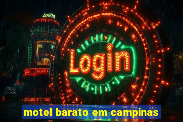 motel barato em campinas